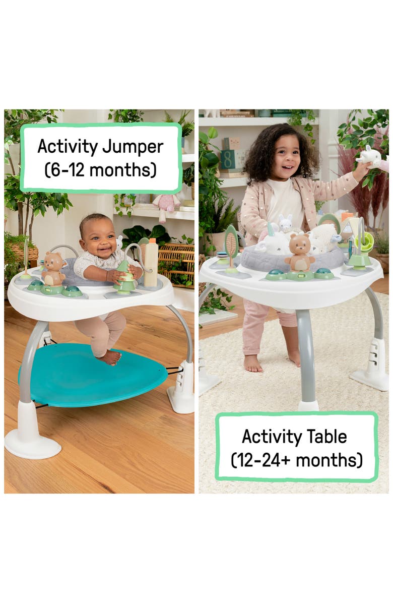 INGENUITY Spring & Sprout 3-in-1 Activity Jumper & Table, Alternate, color, Multicolored