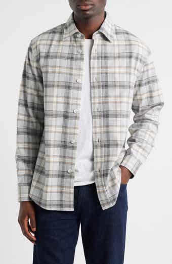 Owen Relaxed Fit Plaid Cotton Flannel Button-Up Shirt