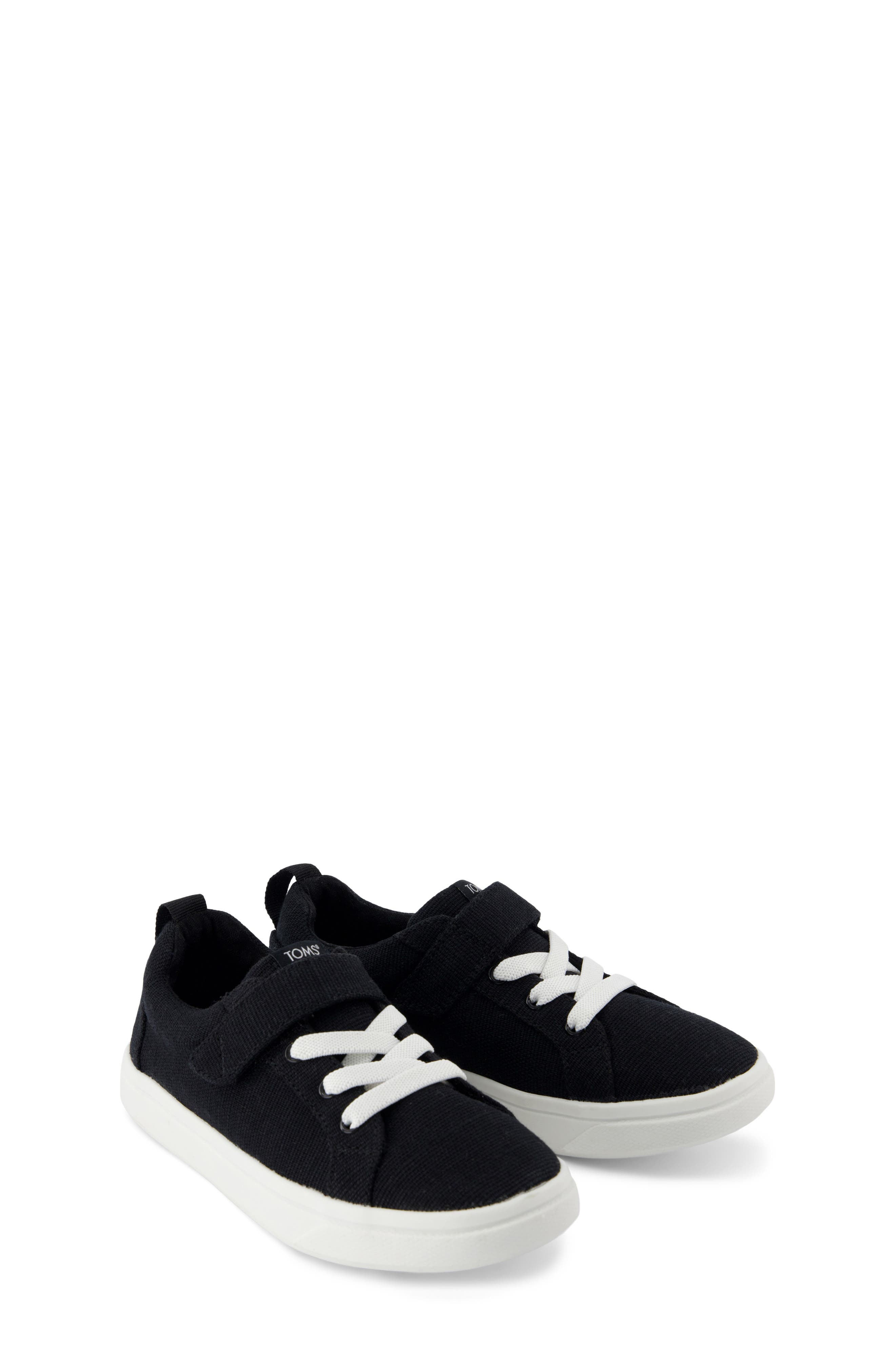 TOMS Kids' Cruz Up Sneaker, Alternate, color, Black