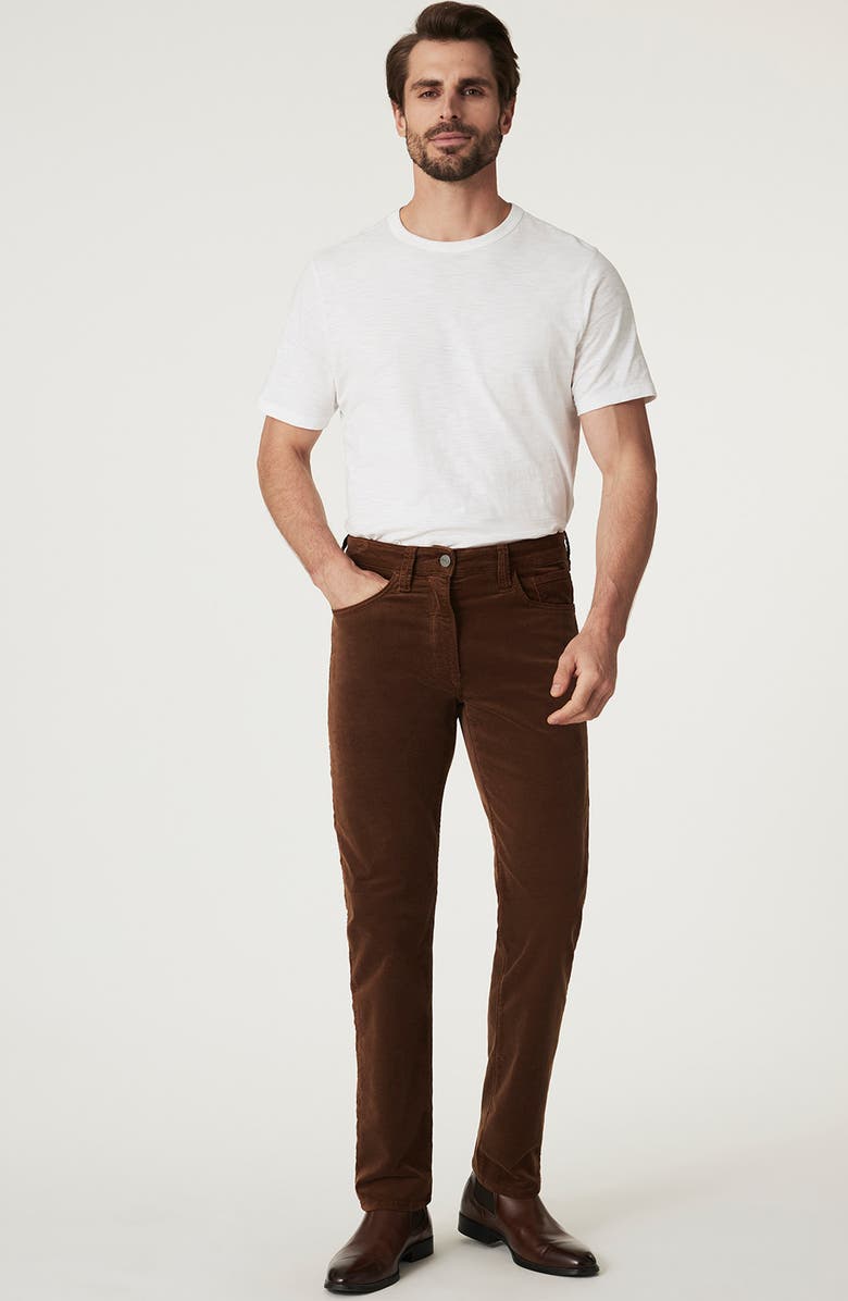 34 Heritage Courage Straight Leg Corduroy Pants, Alternate, color, Bourbon Cord