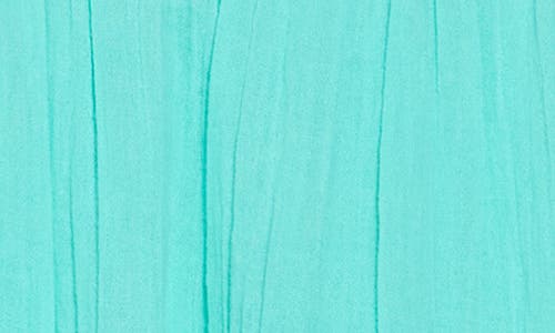 Elan Smocked Tiered Cotton Cover-up Skirt In Seafoam