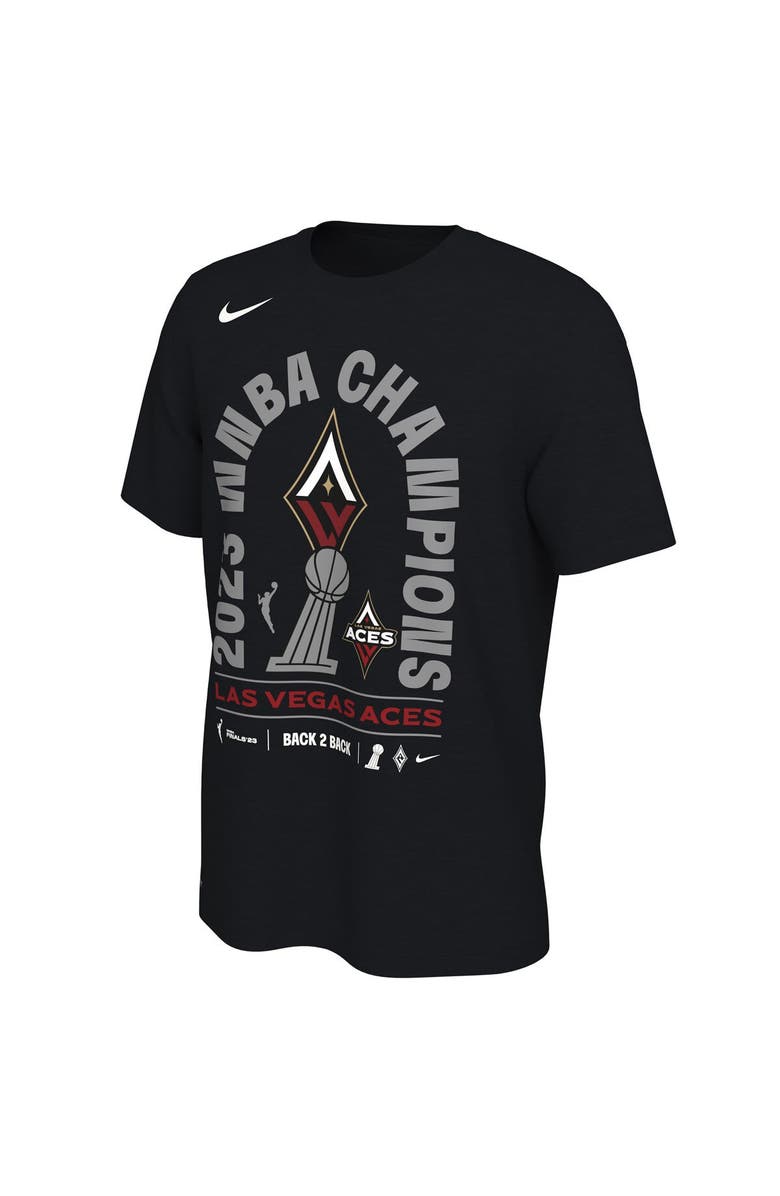 Nike Unisex Nike Black Las Vegas Aces 2023 WNBA Finals Champions Locker Room Authentic T-Shirt, Alternate, color, 