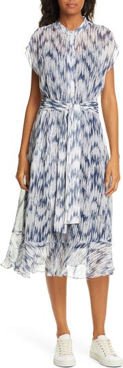 white christmas dresses Women's Pale Yellow Deconstructed Satin Slip Midi Dress