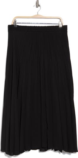 Printed Release Pleat Skirt