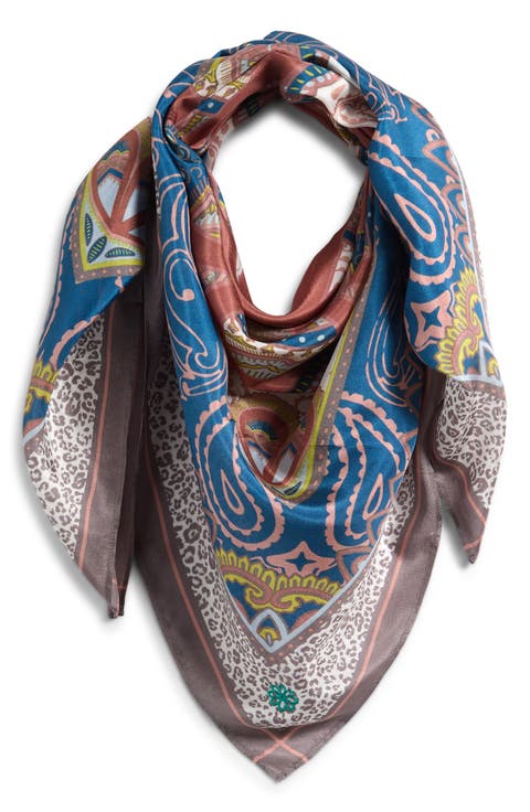 Silk Twill Square Headscarf