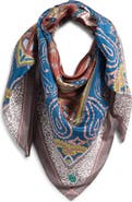 Henna & Hijabs Silk Twill Square Headscarf