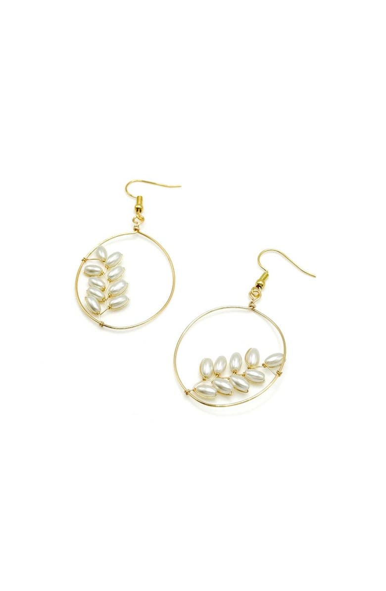 Alegria Accessories Flourish Gold Earrings, Main, color, Gold