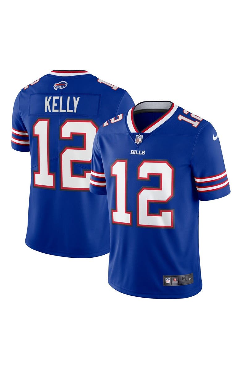 Nike Men's Nike Jim Kelly Royal Buffalo Bills '90s Throwback Retired Player Limited Jersey, Alternate, color, 