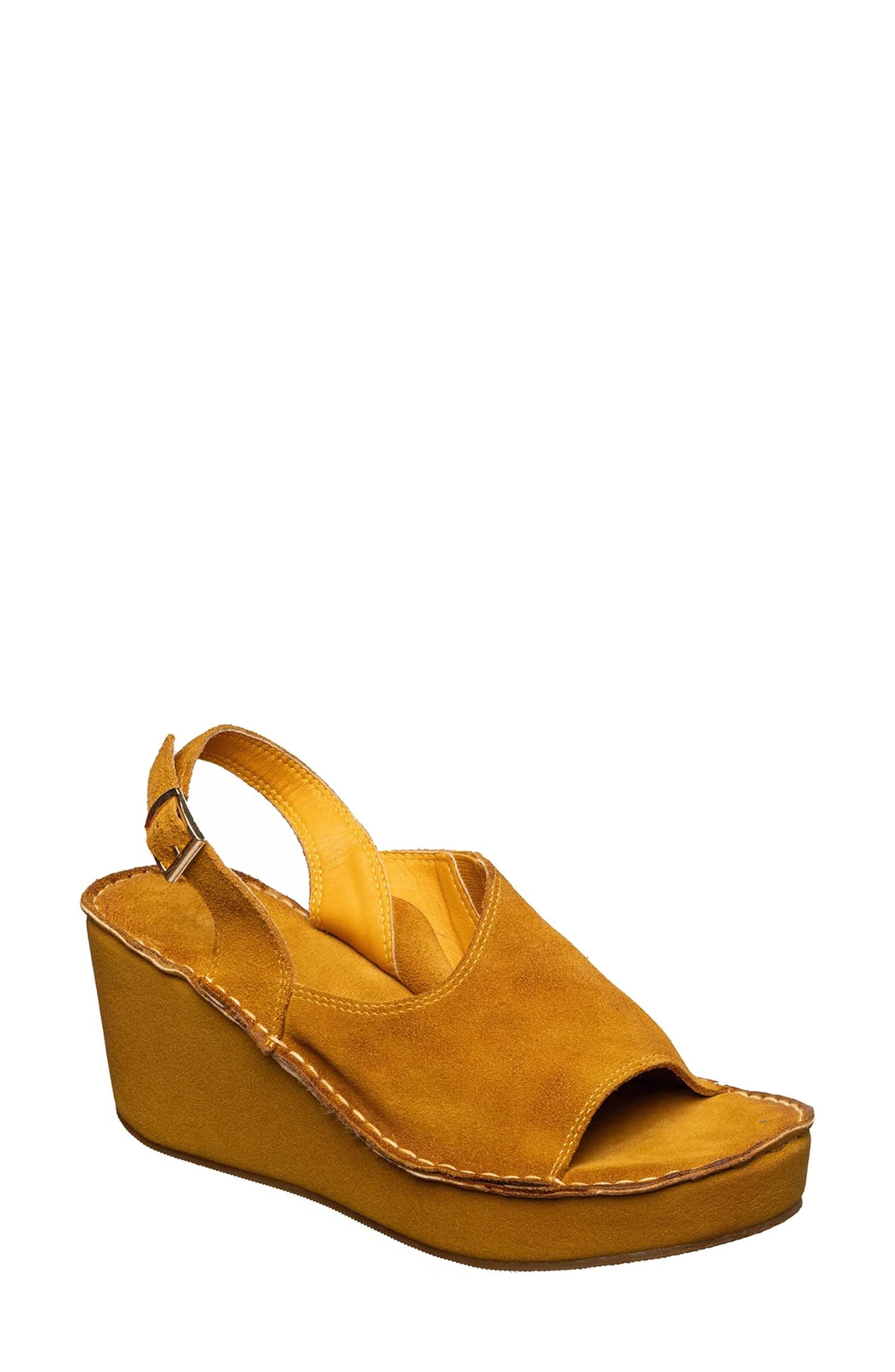 ANTELOPE Seema Slingback Sandal, Main, color, Daffodil