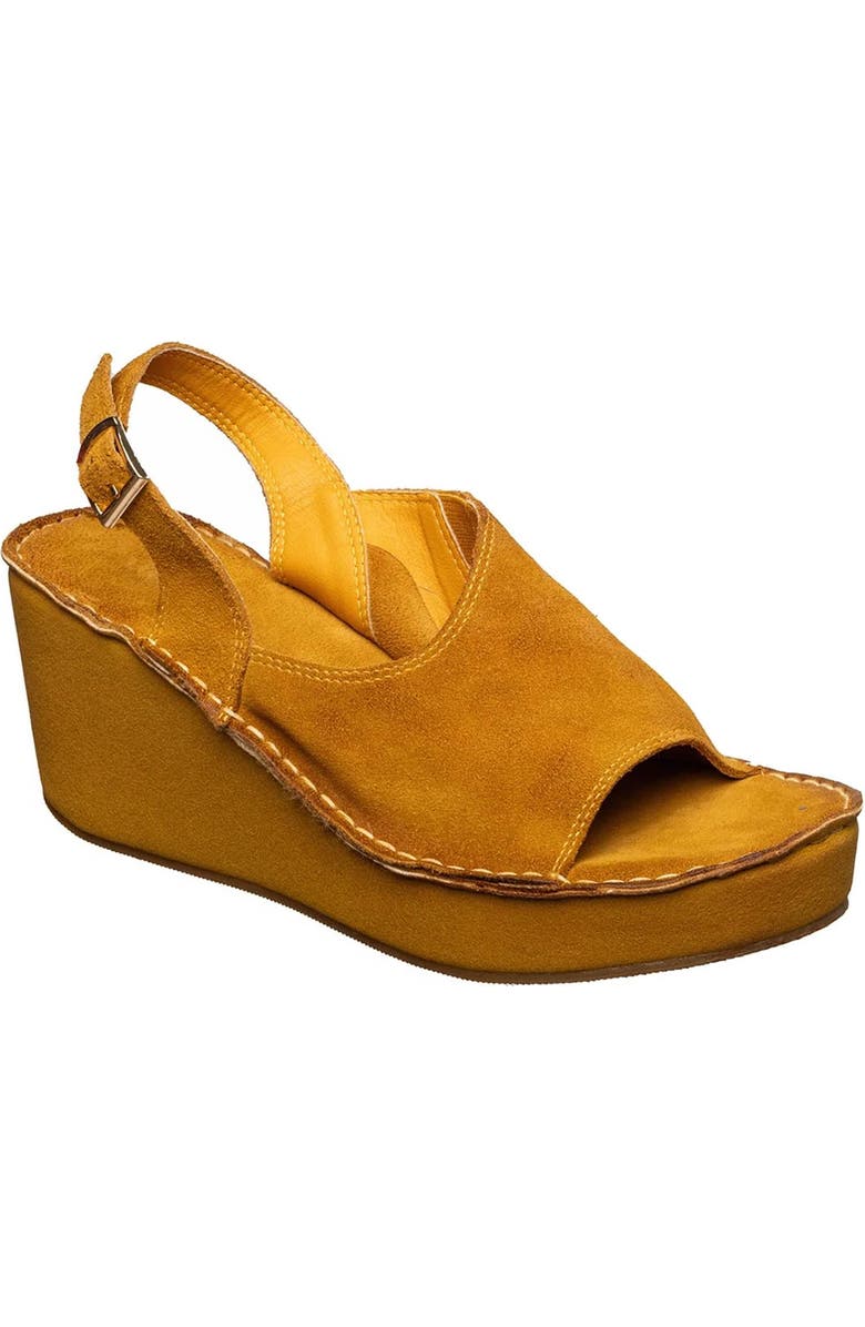 ANTELOPE Seema Slingback Sandal, Main, color, Daffodil