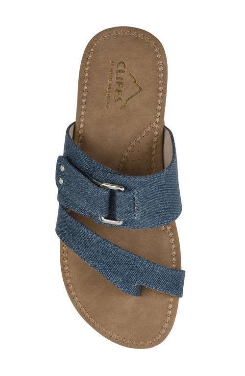 CLIFFS BY WHITE MOUNTAIN CLIFFS BY WHITE MOUNTAIN FANCIFY TOE LOOP SANDAL