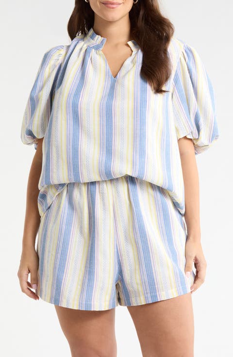 Darian Floral Ruffle Top (Plus)