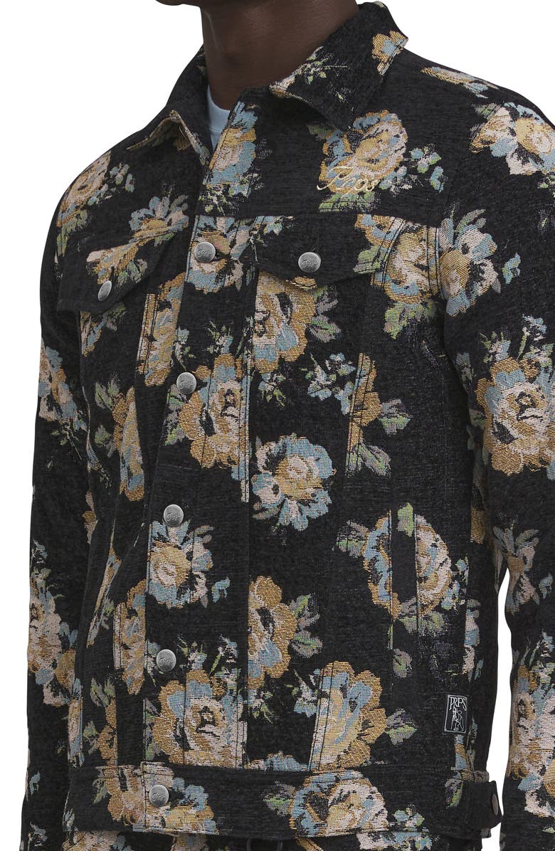 PRPS Prim Rose Jacquard Jacket, Alternate, color, 