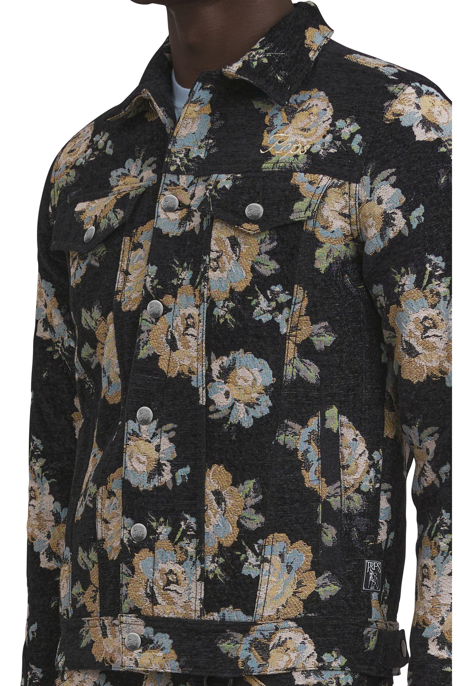 Spread Out Roses PRPS Prim Rose Jacquard Jacket (Men) | Nordstrom