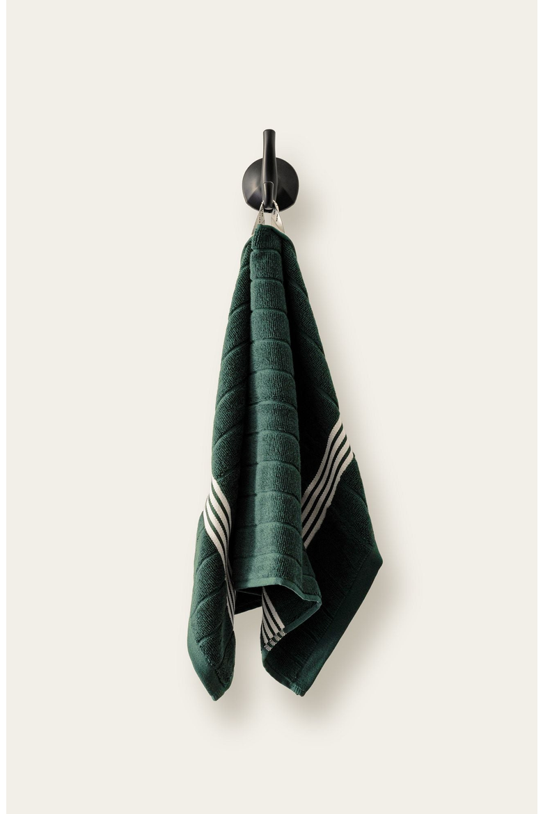 Nautilus 2-Piece Hand Towel Set, Alternate, color, Verdant / Ecru