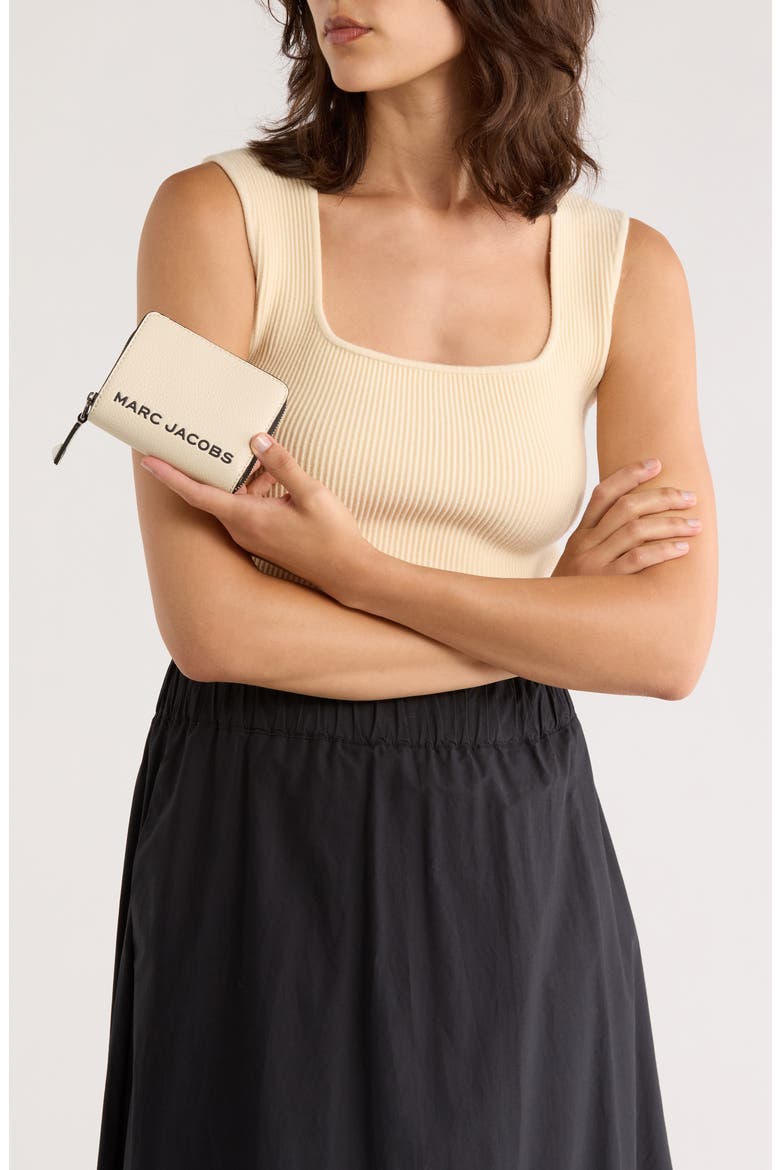 Bold SLG Mini Compact Wallet, Alternate, color, MARSHMALLOW