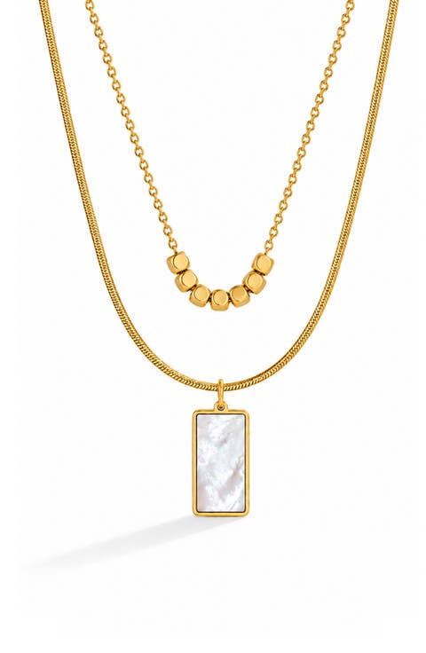 Layered Pendant Necklace