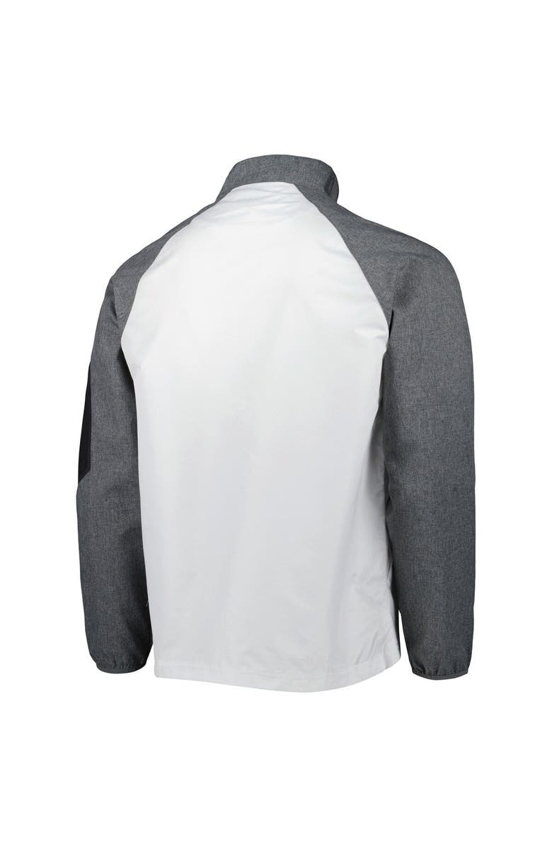 DUNBROOKE Men's Dunbrooke White Tampa Bay Buccaneers Hurricane Raglan Full-Zip Windbreaker Jacket, Alternate, color, 