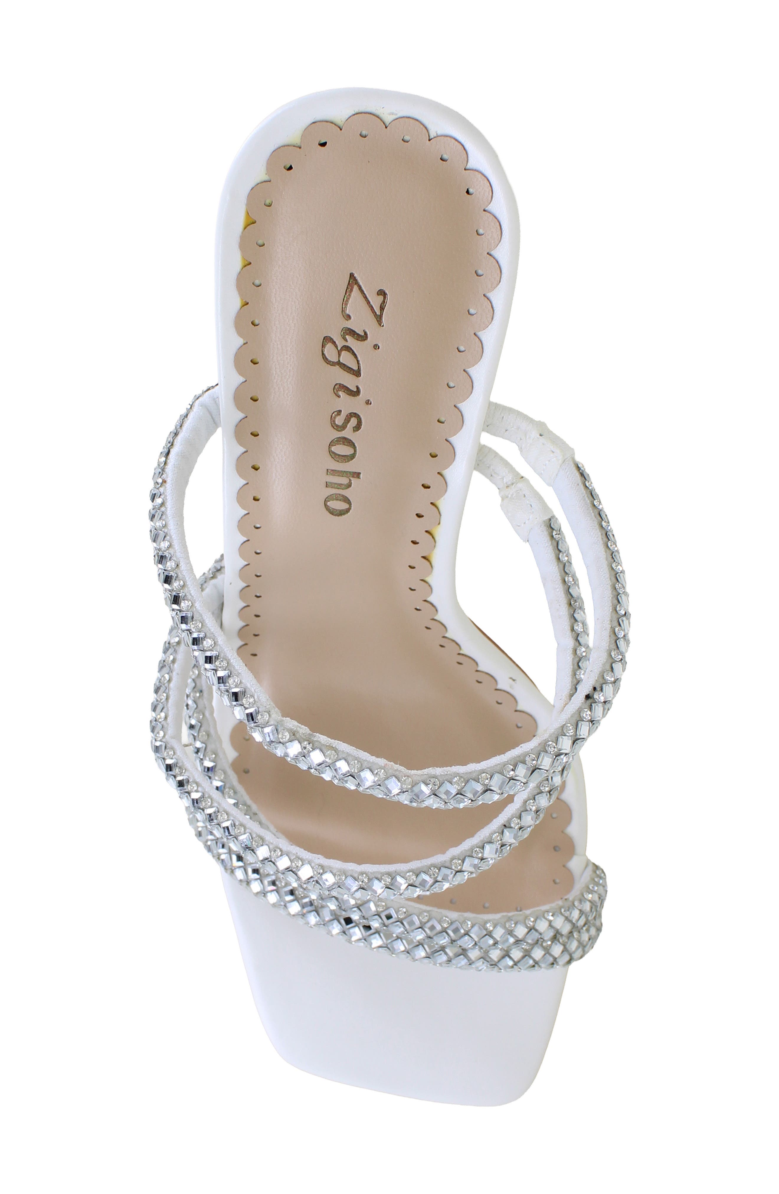 Rhinestone Strap Stiletto Sandal, Alternate, color, SILVER SUEDETTE