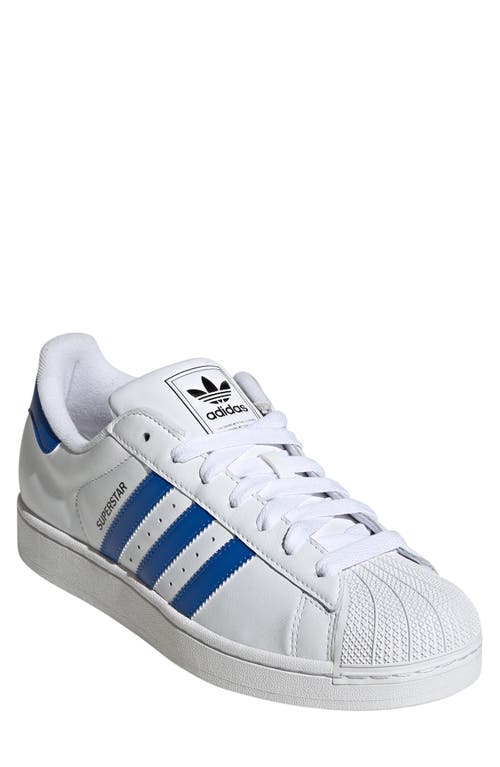 Adidas Originals Adidas Gender Inclusive Superstar Ii Sneaker In White/blue/black