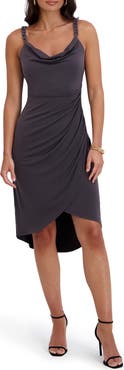 Siena Chain Strap Ruched Body-Con Dress