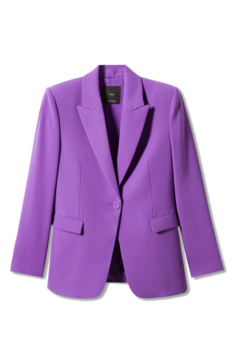 MANGO Single Breasted Suit Blazer, Alternate, color,