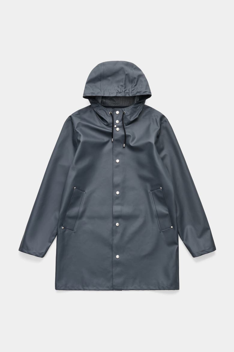 Stockholm Lightweight Raincoat, Alternate, color, Charcoal