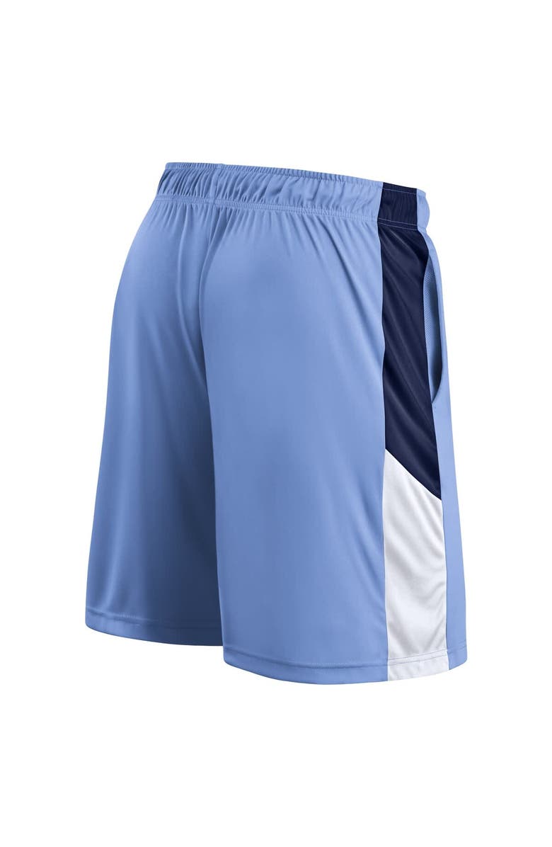 FANATICS Men's Fanatics Light Blue Tampa Bay Rays Primary Logo Shorts, Alternate, color, Light Blue