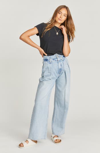 Cora x Amsterdam High Waist Wide Leg Jeans