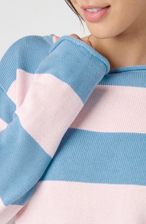 Florence By Mills Cotton Blend Crop Rugby Sweater