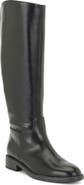 Nine West Minesa Wide Calf Faux Leather Knee High Boot