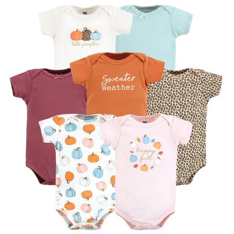 Seven-Piece Cotton Bodysuit Collection