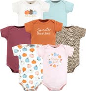 Hudson Baby Seven-Piece Cotton Bodysuit Collection