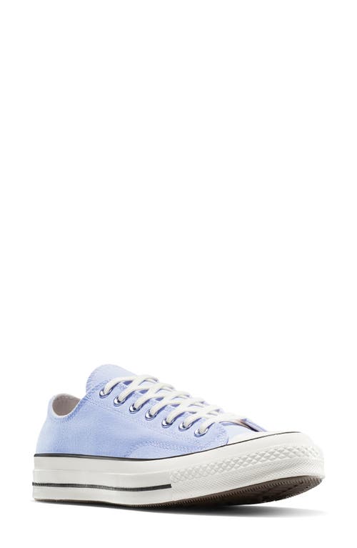 Converse Gender Inclusive Chuck 70 Canvas Sneaker In Blueberry Ice/egret/black