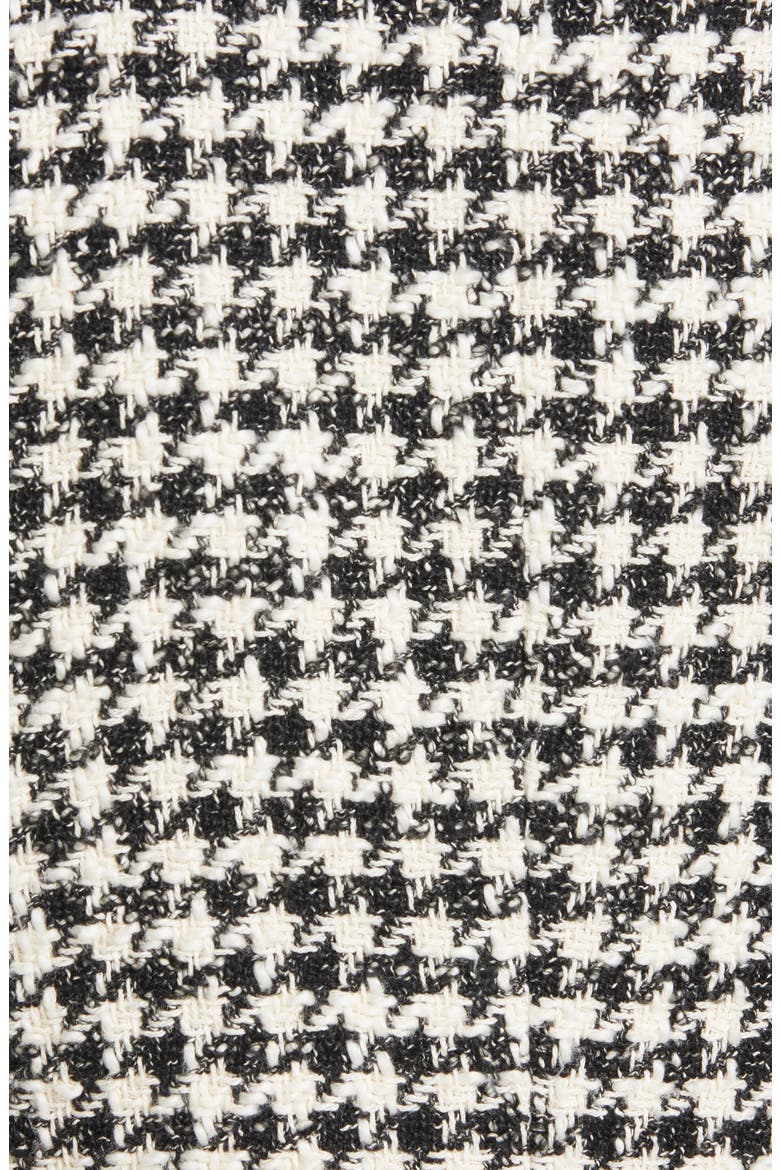 Shanti Houndstooth Jacket, Alternate, color, BLACK/ WHITE