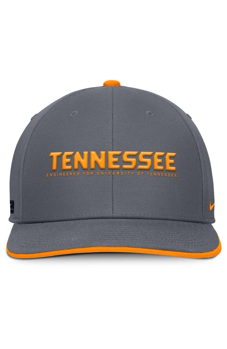 Nike Men's Nike Gray Tennessee Volunteers 2025 On-Field Pro Performance Adjustable Hat, Alternate, color, 
