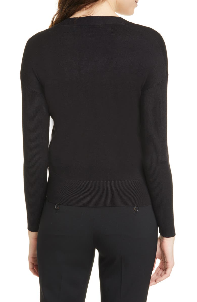 Ted Baker London Aubreiy V-Neck Cardigan, Alternate, color, 