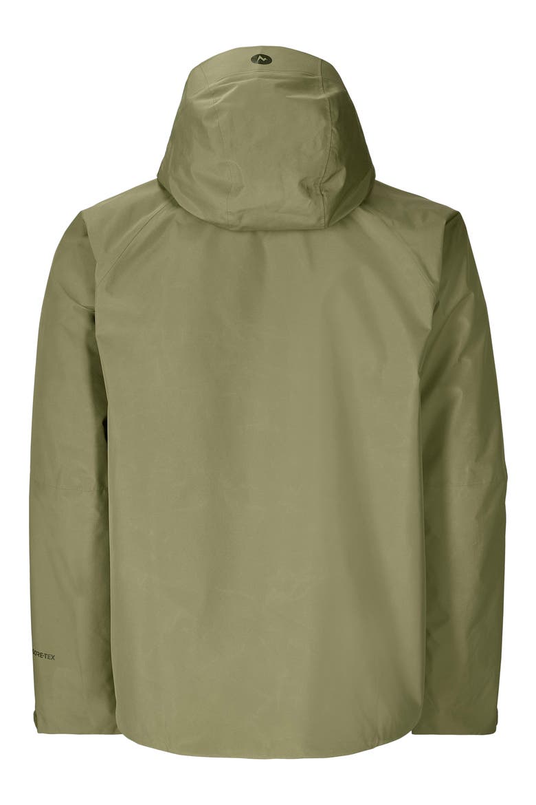 Waypoint Gore-Tex® Waterproof Hooded Jacket, Alternate, color, OLIVE GROVE