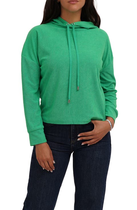 Terry Drawstring Hoodie