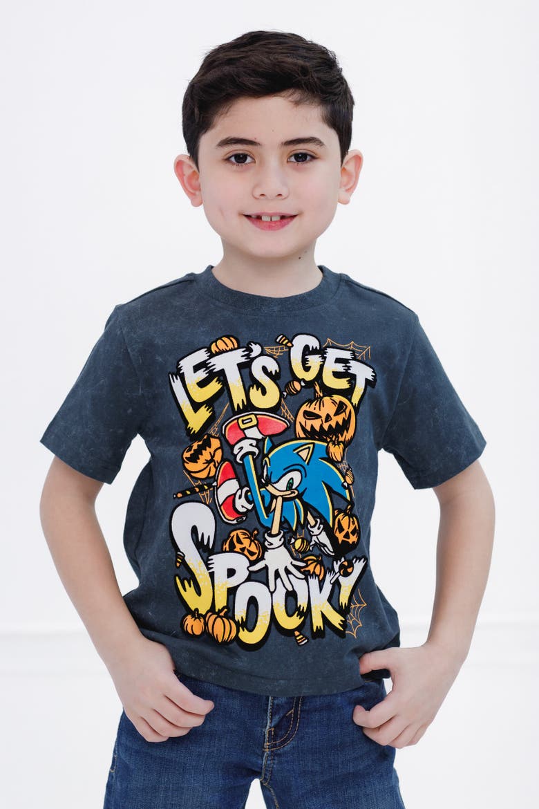 Halloween T-Shirt, Alternate, color, Black, Halloween