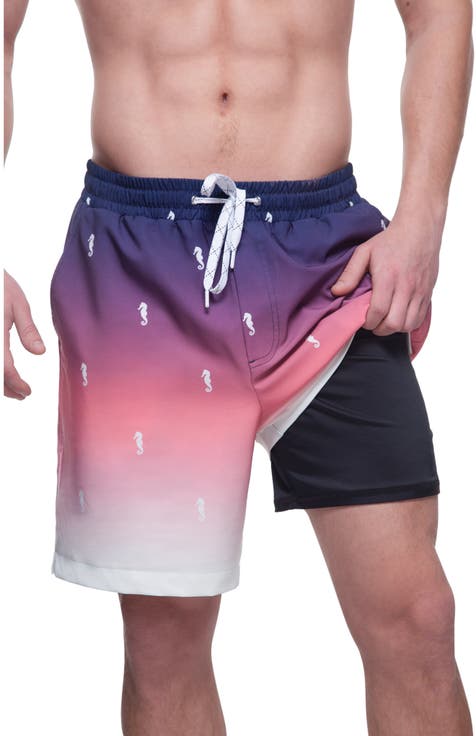 Compression Liner Stretch Swim Trunks UPF 50+