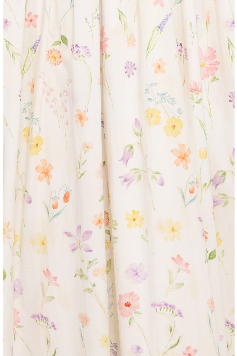 Katana Floral Puff Sleeve Maxi Dress, Alternate, color, FLORAL