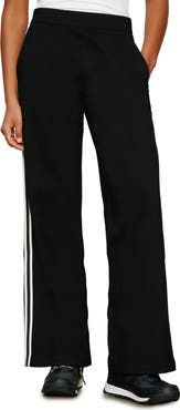 Sanctuary Runway Side Stripe Ponte Track Pants