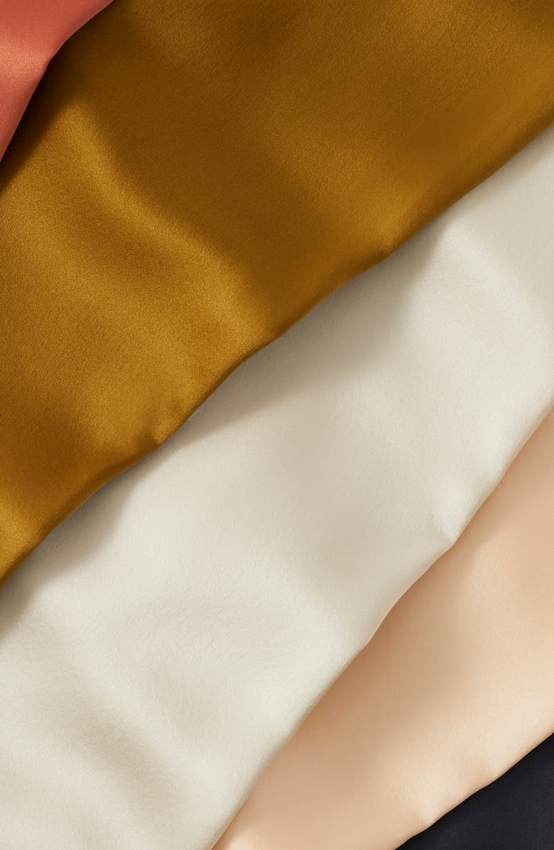 Casper Silk Pillowcase, Alternate, color, 