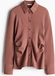 H&M Draped Shirt