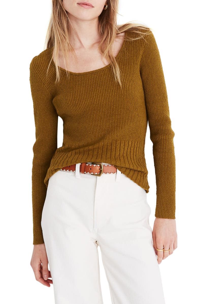 Madewell Stillman Pullover Sweater, Main, color, 