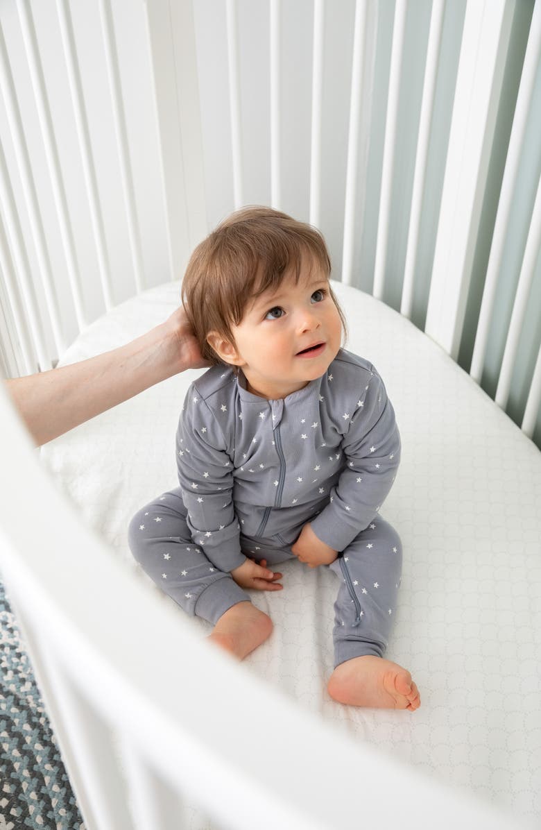 Stokke Sleepi Bed Organic Cotton Fitted Sheet, Alternate, color, White