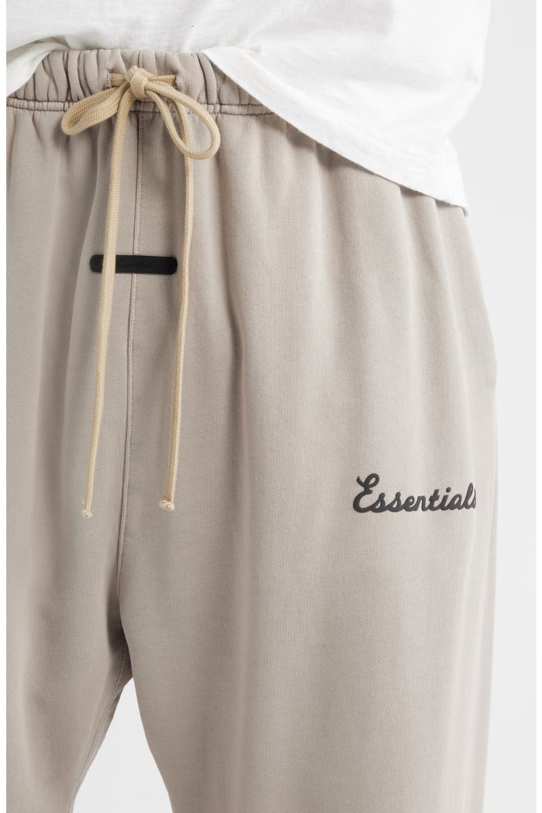 Classic Fit Training Logo Flare Leg Sweatpants, Alternate, color, CONCRETE/DARK CONCRETE HEATHER