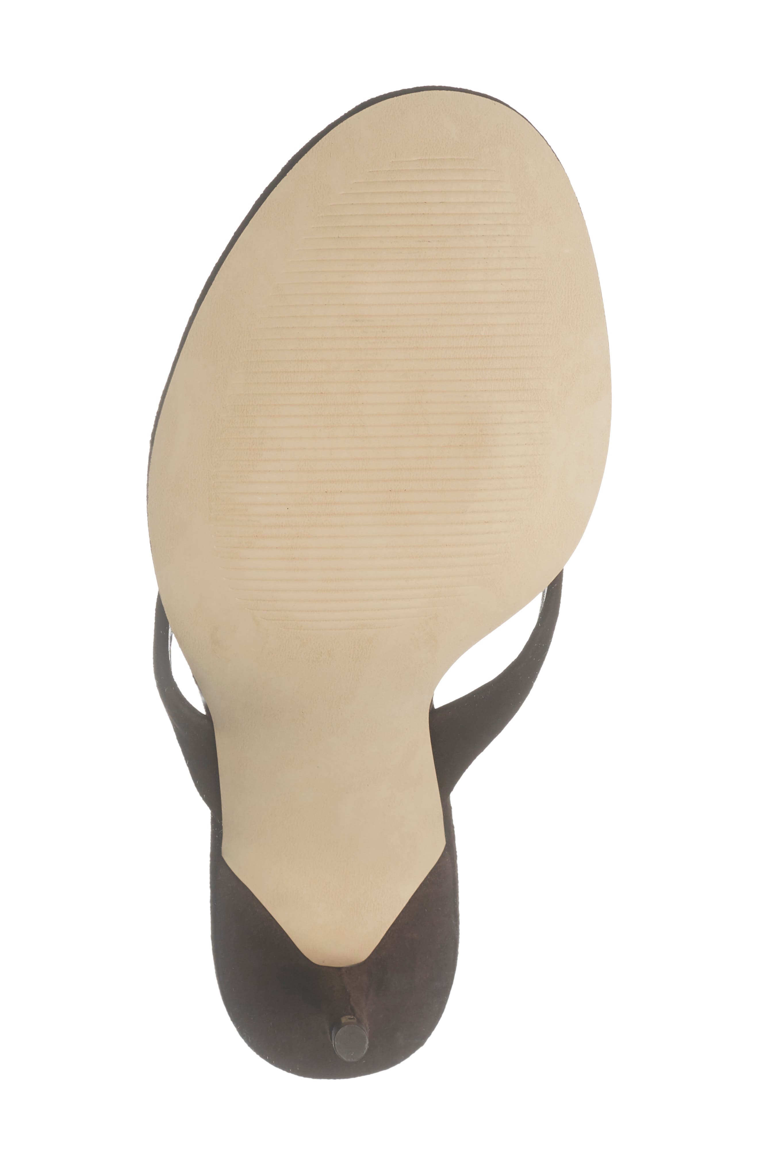 Rivena Leather Thong Sandal, Alternate, color, BROWN SUEDE