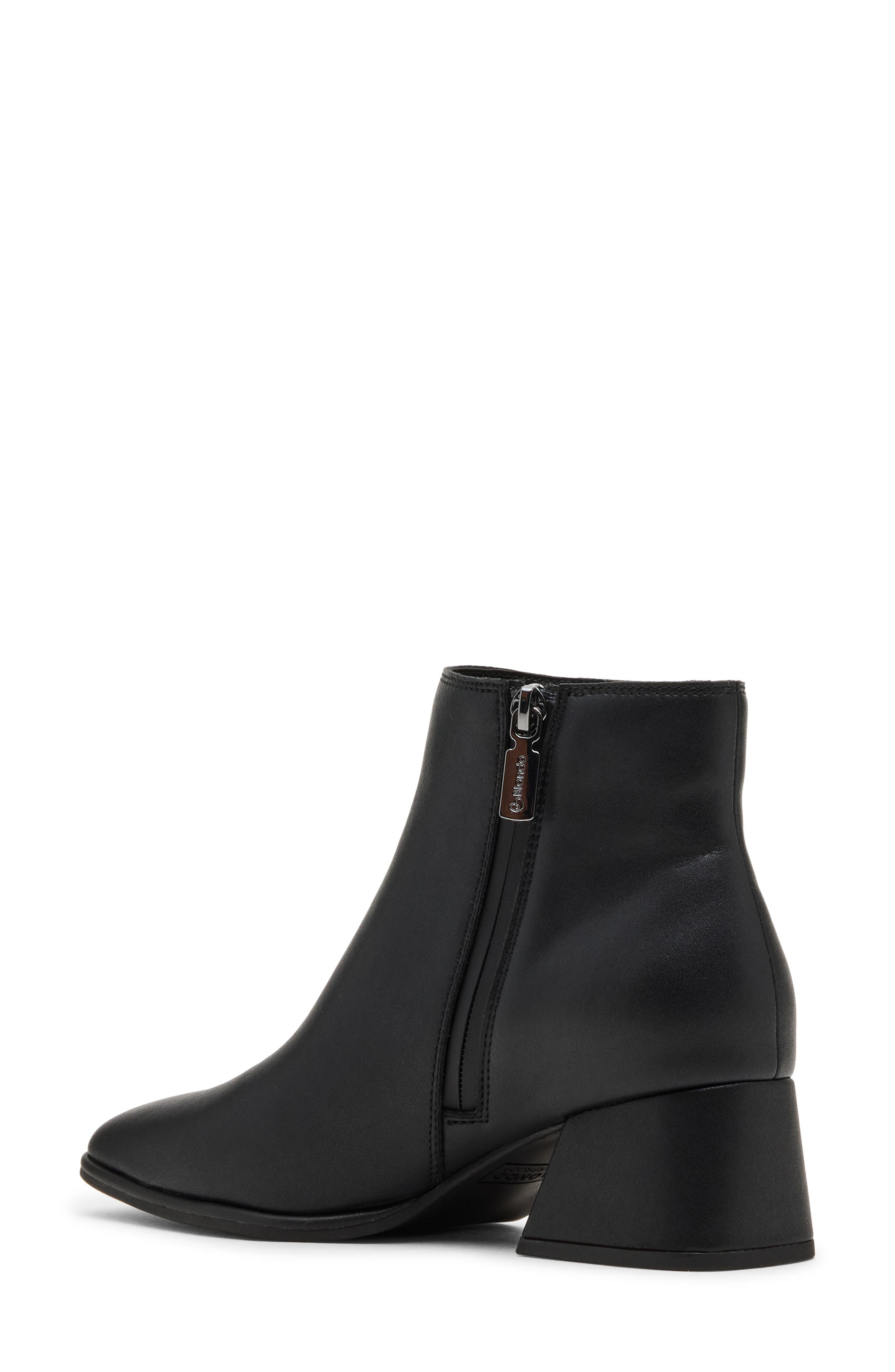 Blondo Monika Waterproof Bootie, Alternate, color, Black Leather